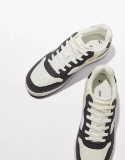 BERSHKA Baskets multi-couches homme Noir Fashion