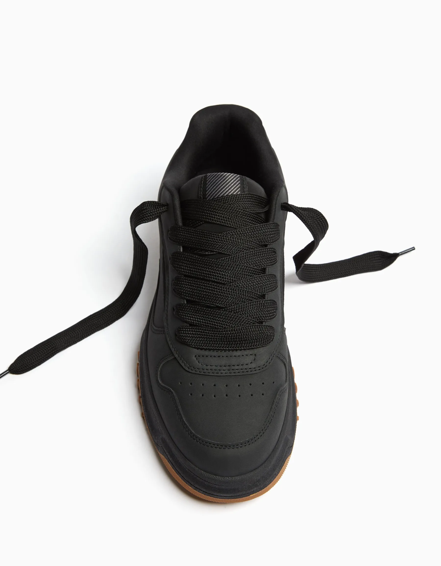 BERSHKA Baskets volume homme Noir Hot