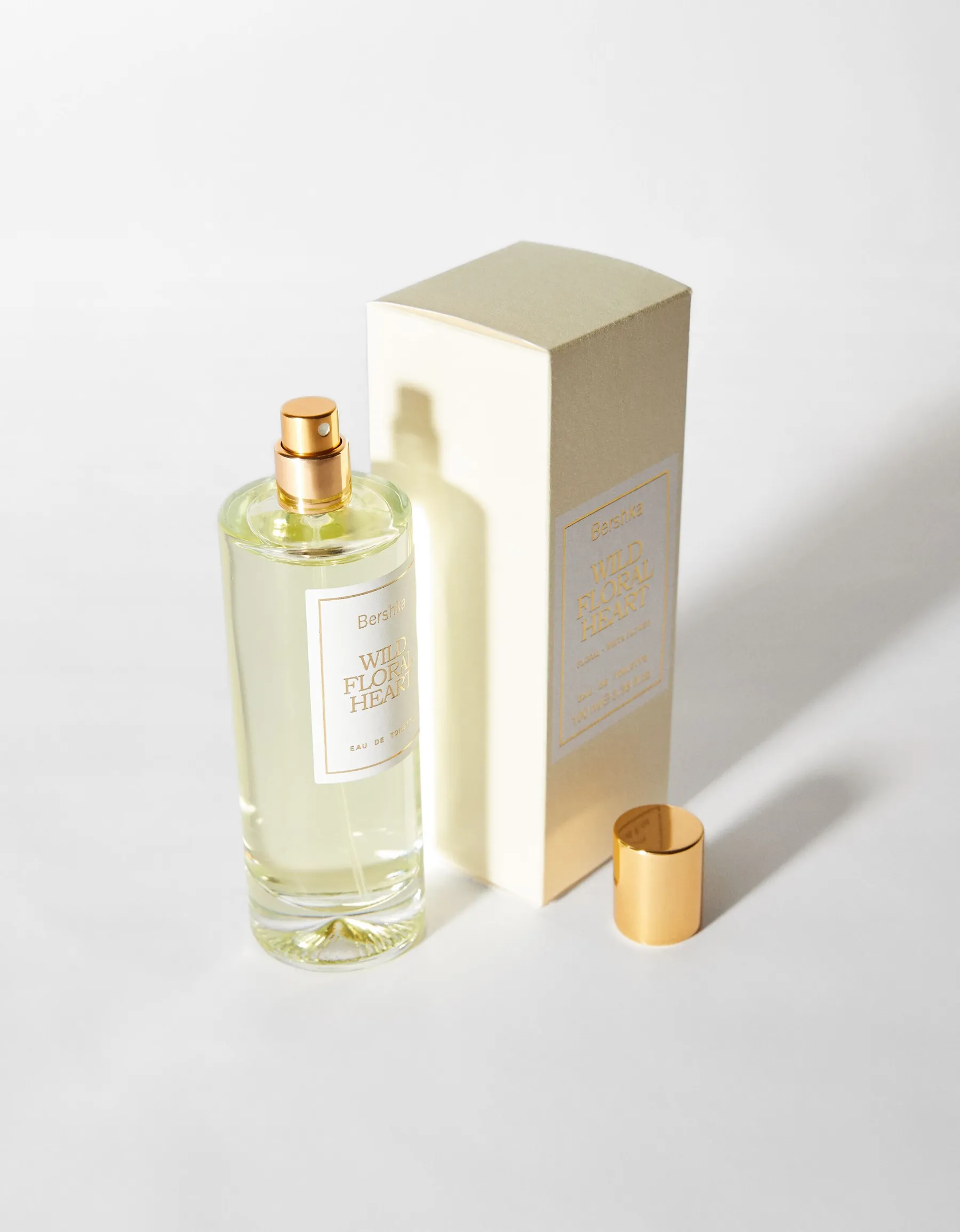 BERSHKA Eau de Toilette Wide Floral Heart 100 ml Vert Best