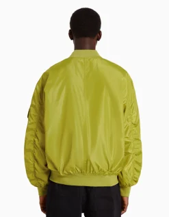BERSHKA Blouson bomber léger Bleu turquoise Cheap