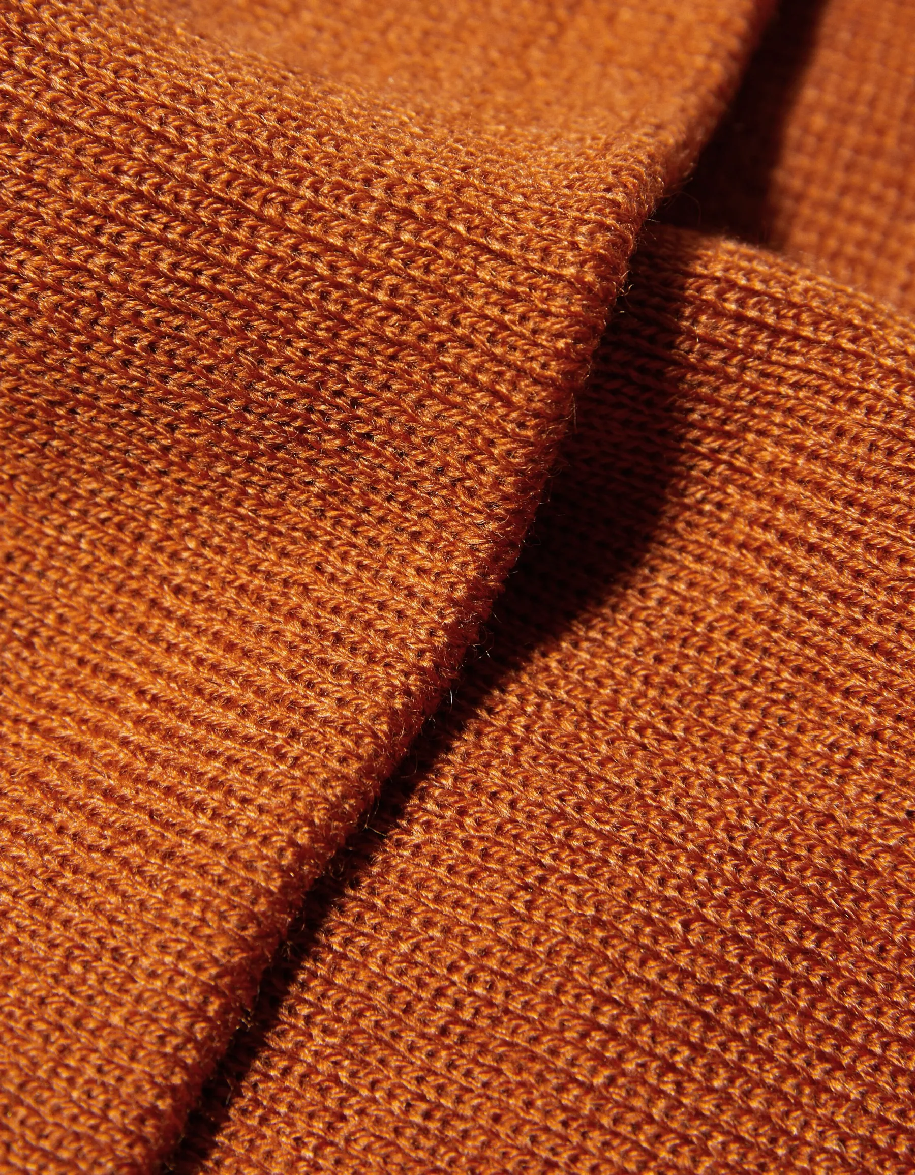 BERSHKA Bonnet basic Camel Best