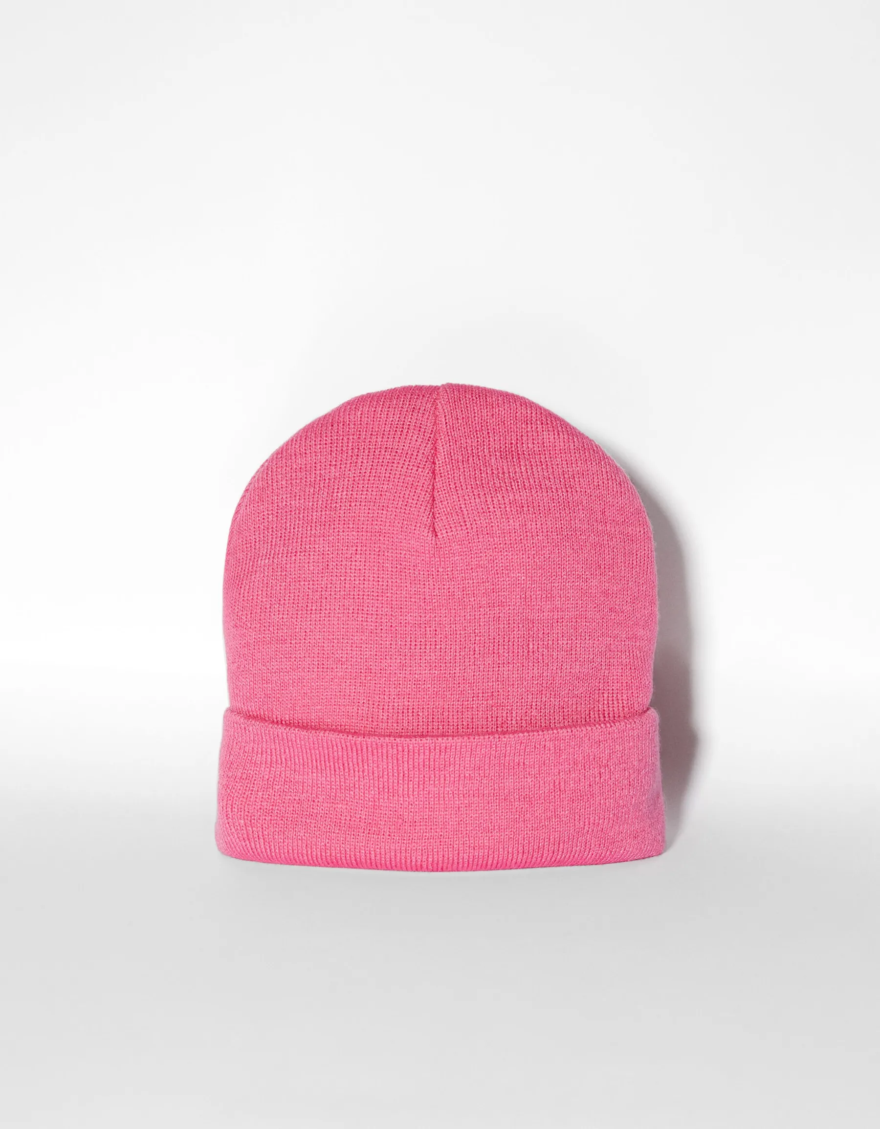 BERSHKA Bonnet basic Rose Sale