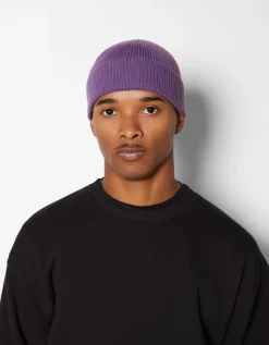 BERSHKA Bonnet court Violet Store