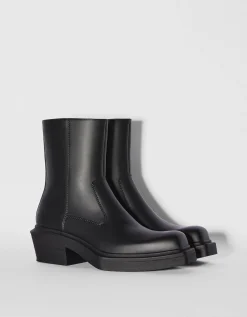 BERSHKA Bottines cowboy homme Noir Best Sale