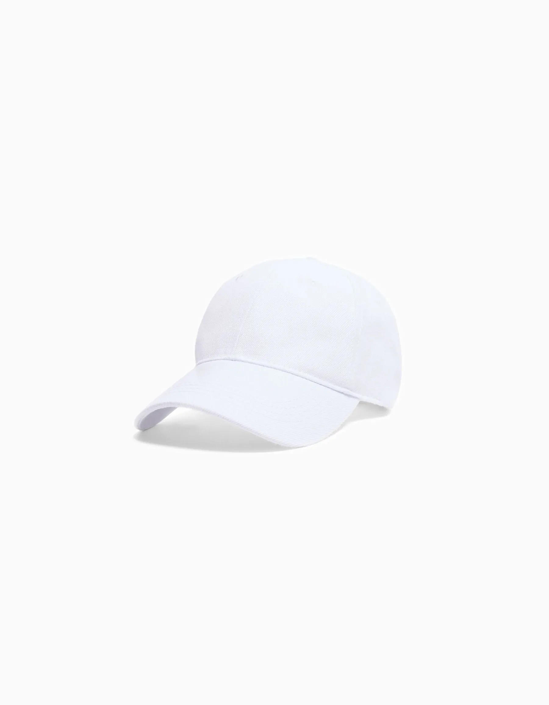 BERSHKA Casquette basique Blanc Outlet