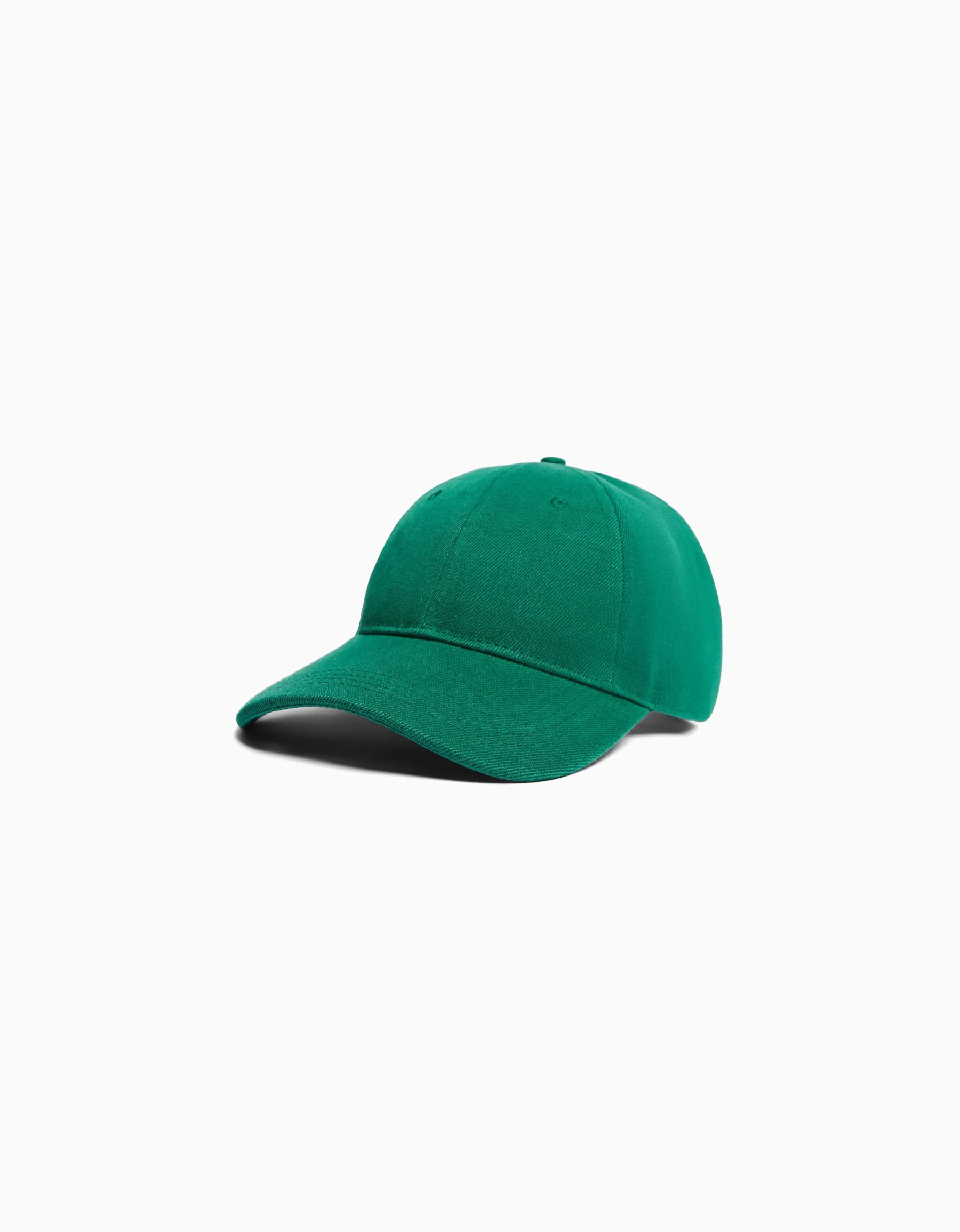 BERSHKA Casquette basique Vert Fashion
