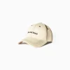 BERSHKA Casquette brodée Sable Online