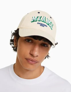 BERSHKA Casquette varsity Marine Shop