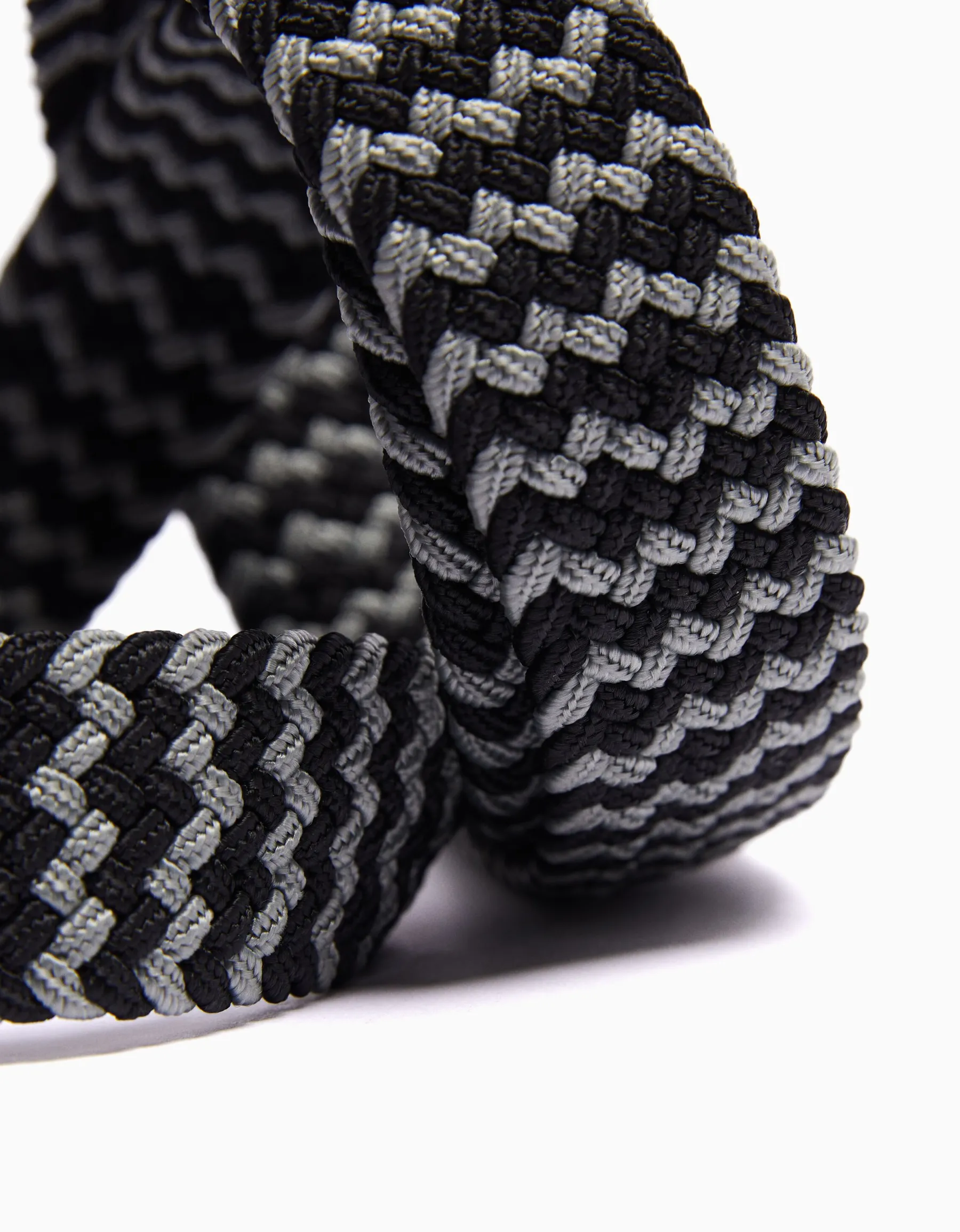 BERSHKA Ceinture tressée de couleur Écru Shop
