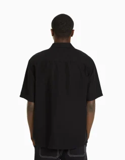 BERSHKA Chemisette relaxed fit Blanc Store