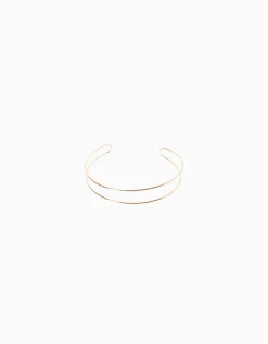 BERSHKA Collier choker effet Or Cheap
