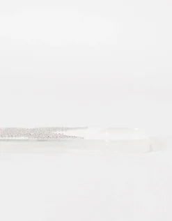 BERSHKA Coque iPhone strass Argent Sale