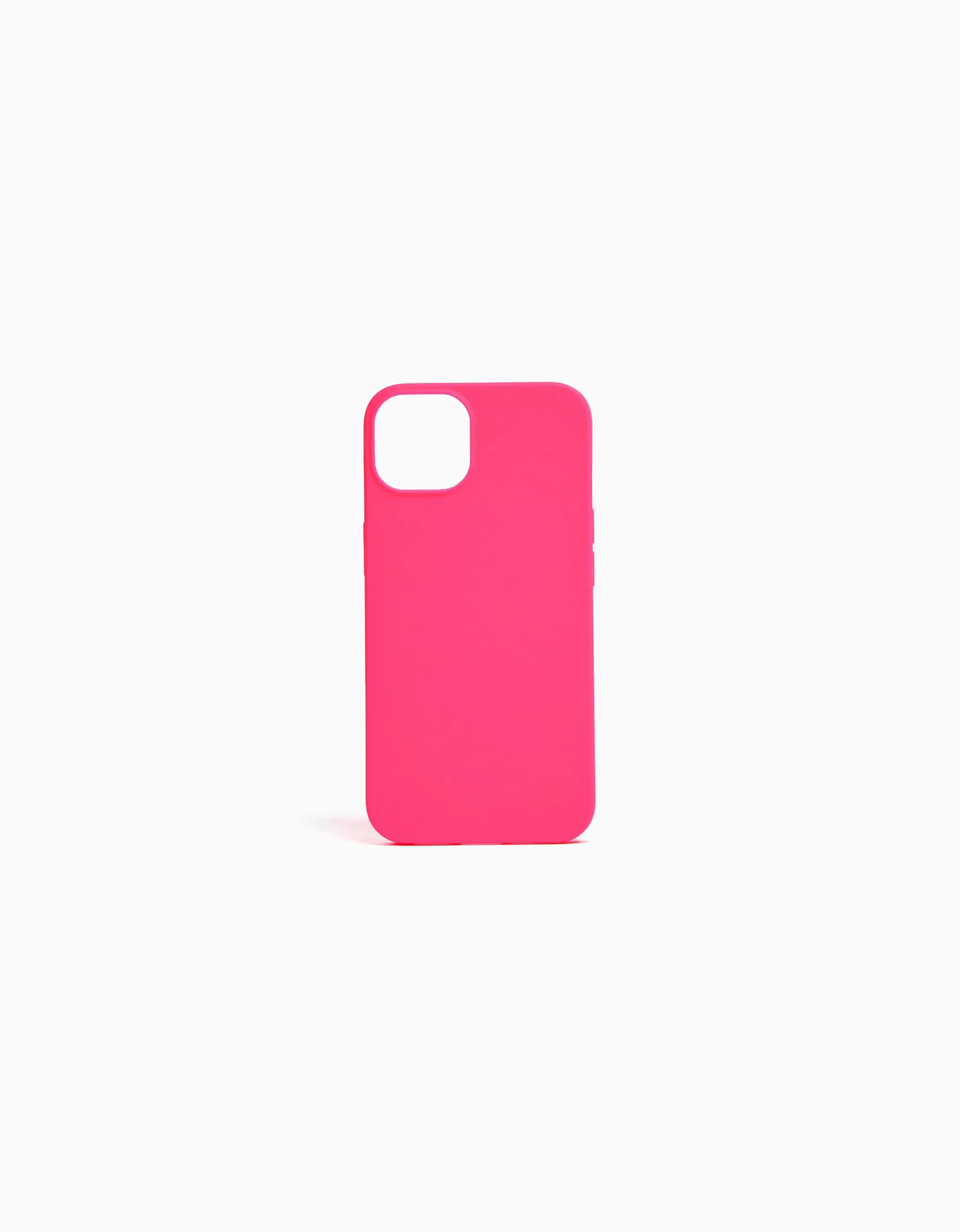 BERSHKA Coque mobile iPhone colorée Fuchsia New