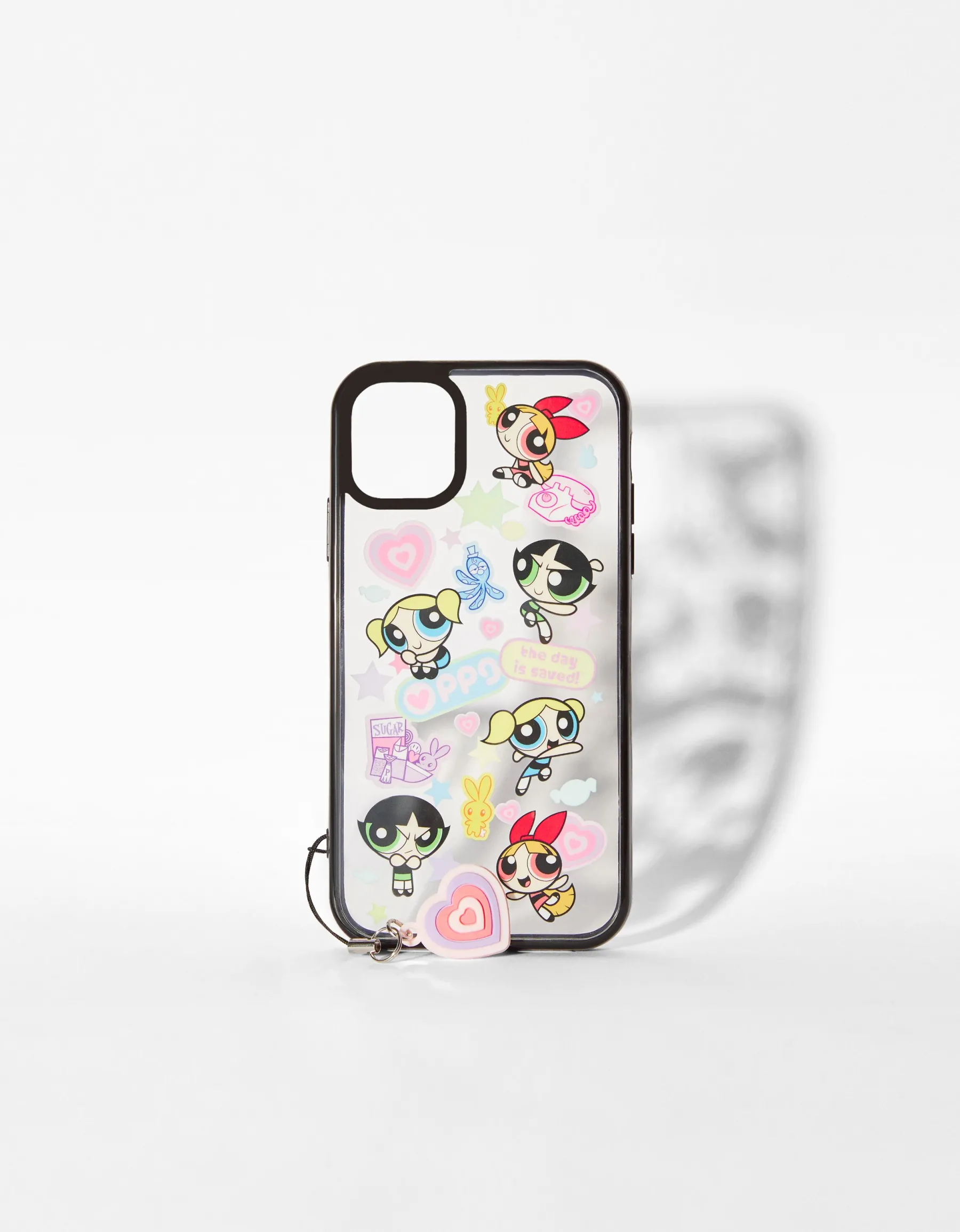 BERSHKA Coque mobile Les Super Nanas Noir Cheap