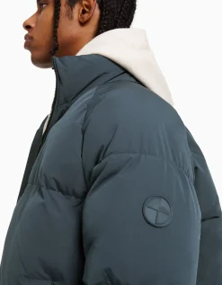 BERSHKA Doudoune Blanc cassé Best Sale