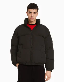 BERSHKA Doudoune Blanc cassé Clearance