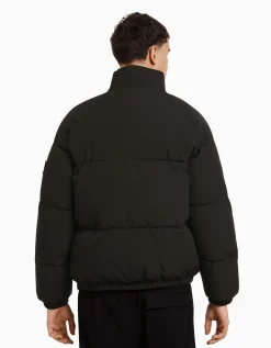 BERSHKA Doudoune Blanc cassé Clearance