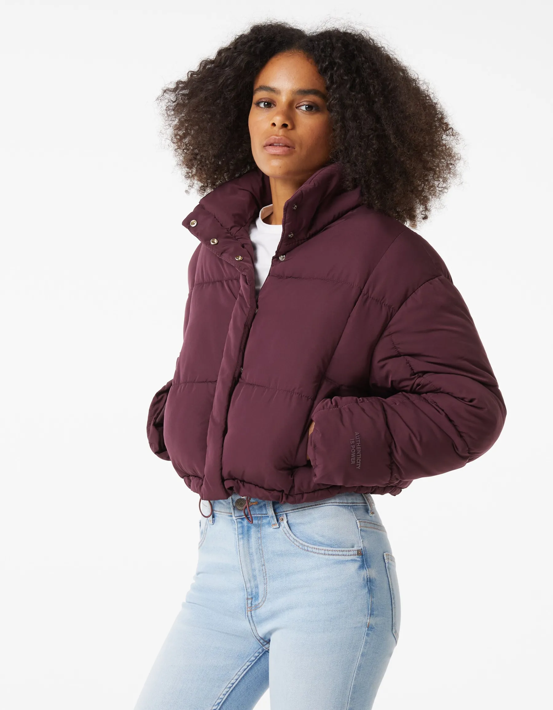 BERSHKA Doudoune courte Grenade Discount