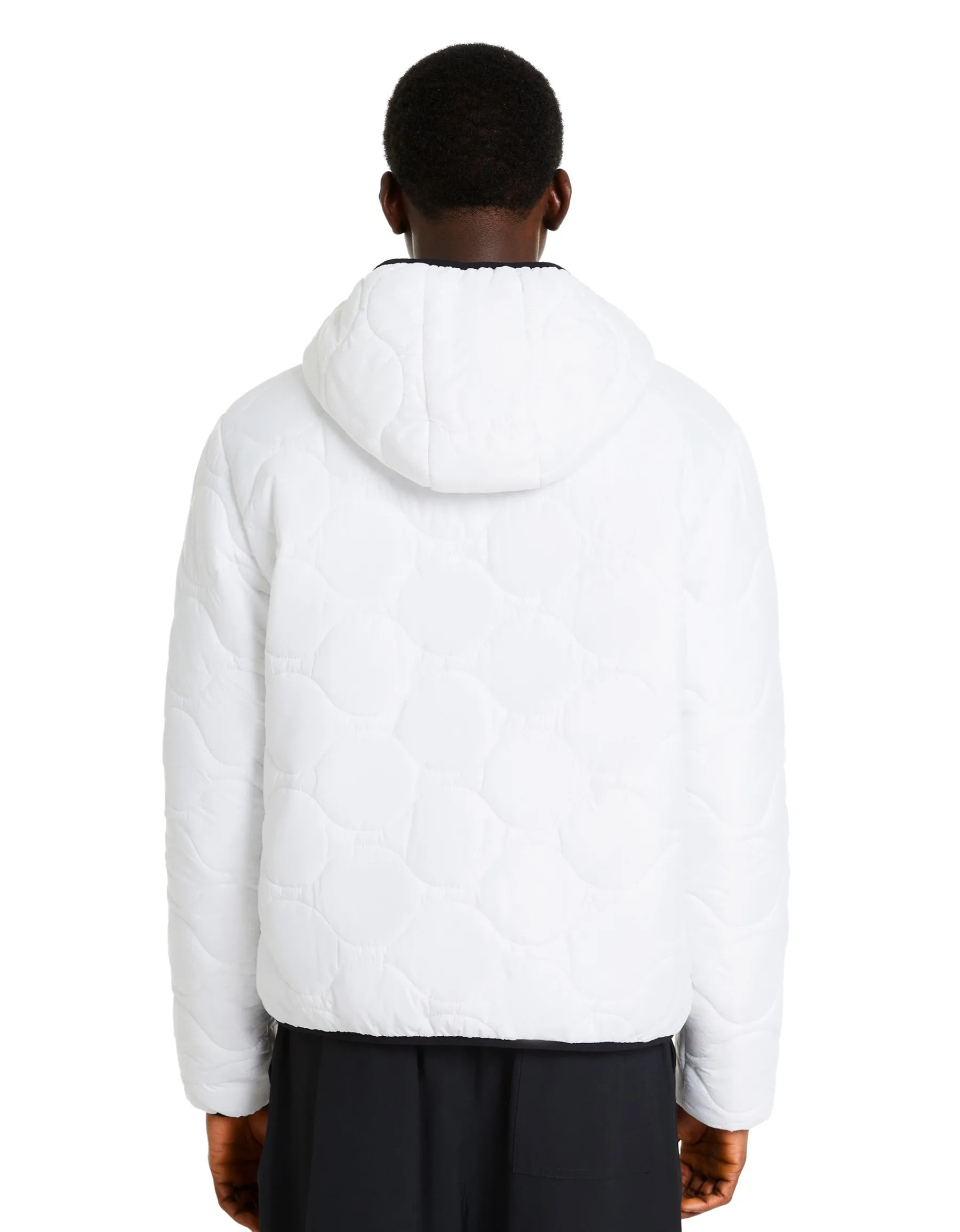 BERSHKA Doudoune rembourré léger Blanc Shop