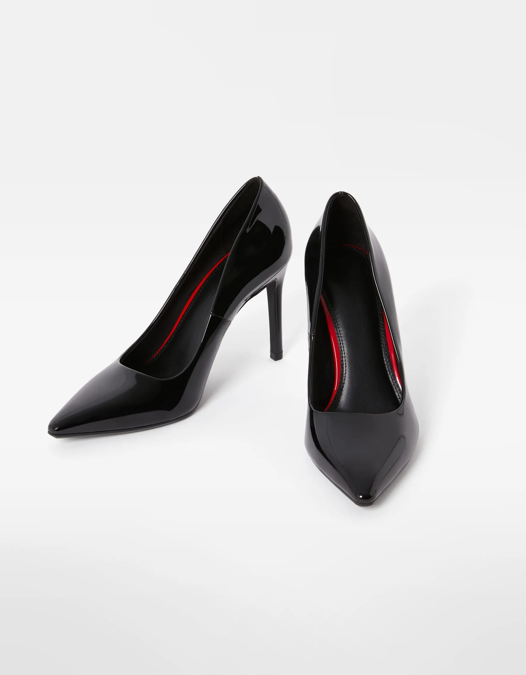 BERSHKA Escarpins brillants Noir Online