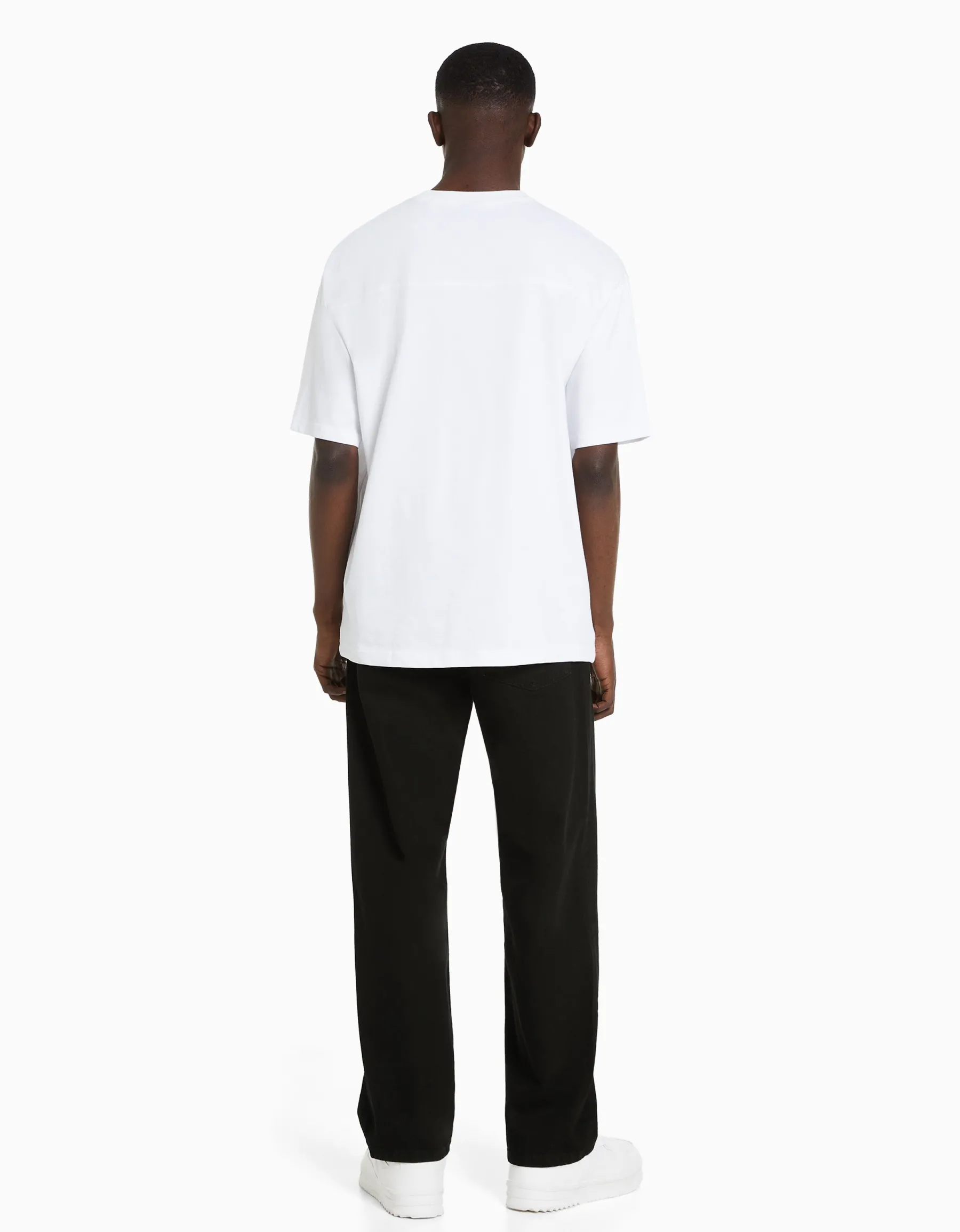 BERSHKA Jean baggy Bleu lavé Best Sale