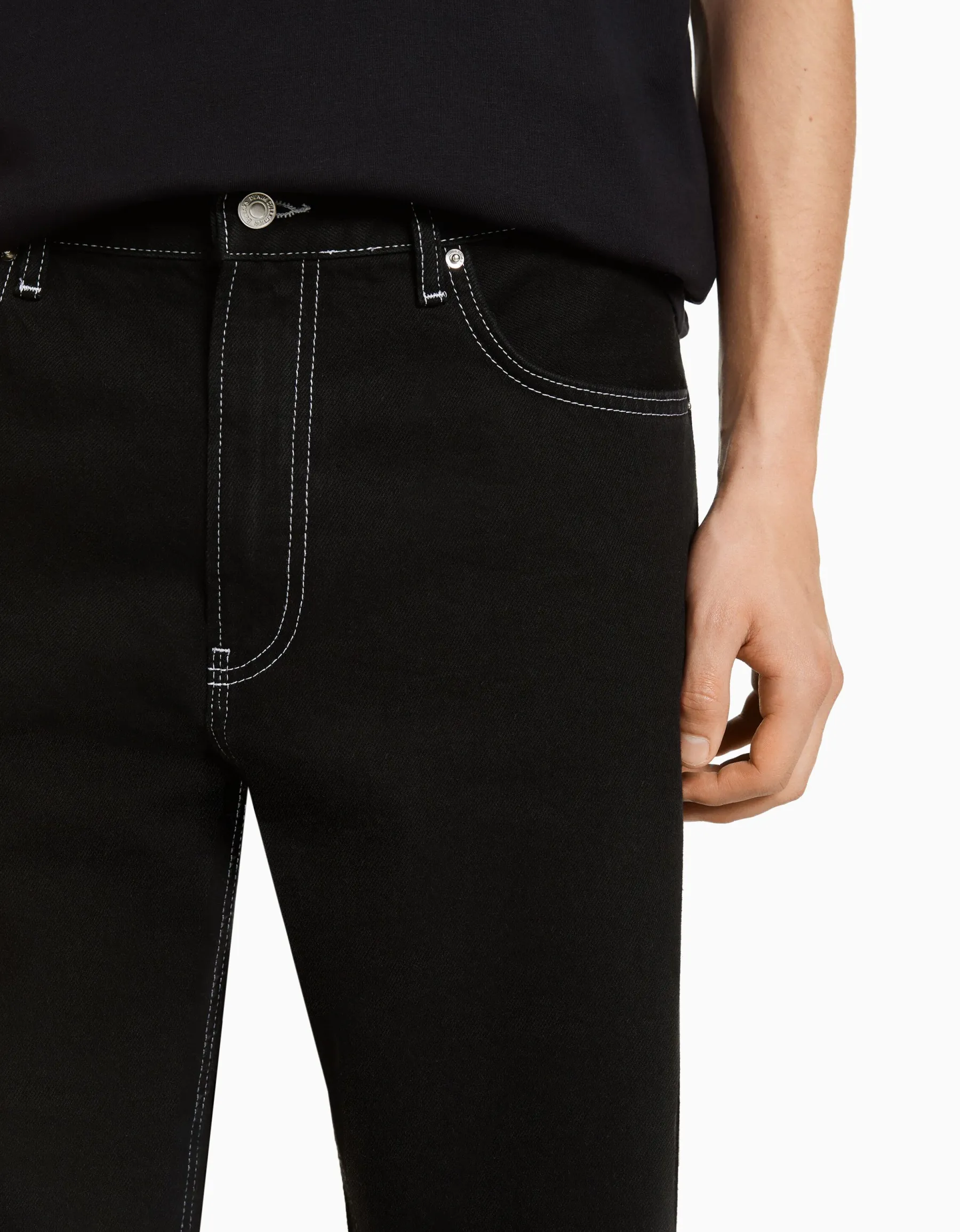 BERSHKA Jean 90's wide Bleu Best Sale