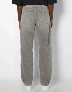 BERSHKA Jean 90’s wide Bleu clair Fashion