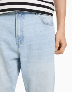 BERSHKA Jeans loose Bleu clair Discount