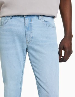 BERSHKA Jeans super skinny Blanc Cheap