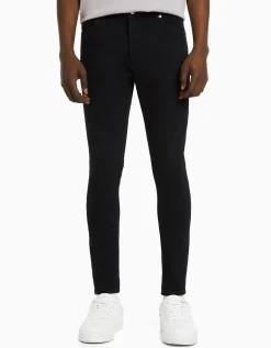 BERSHKA Jeans super skinny Blanc Store