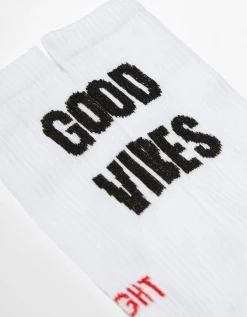 BERSHKA Lot 3 paires de chaussettes imprimées Blanc Best Sale