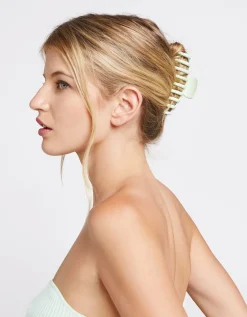BERSHKA Lot 2 pinces à cheveux de couleur Marron Shop