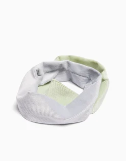 BERSHKA Lot 2 serre-tête élastiques bord-côte Bleu clair Online