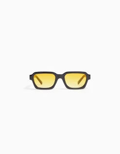 BERSHKA Lunettes de soleil couleur Noir Outlet