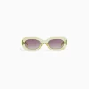 BERSHKA Lunettes de soleil rectangulaires Vert Sale