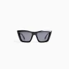 BERSHKA Lunettes œil de chat Noir Best