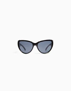 BERSHKA Lunettes monture épaisse Noir Cheap