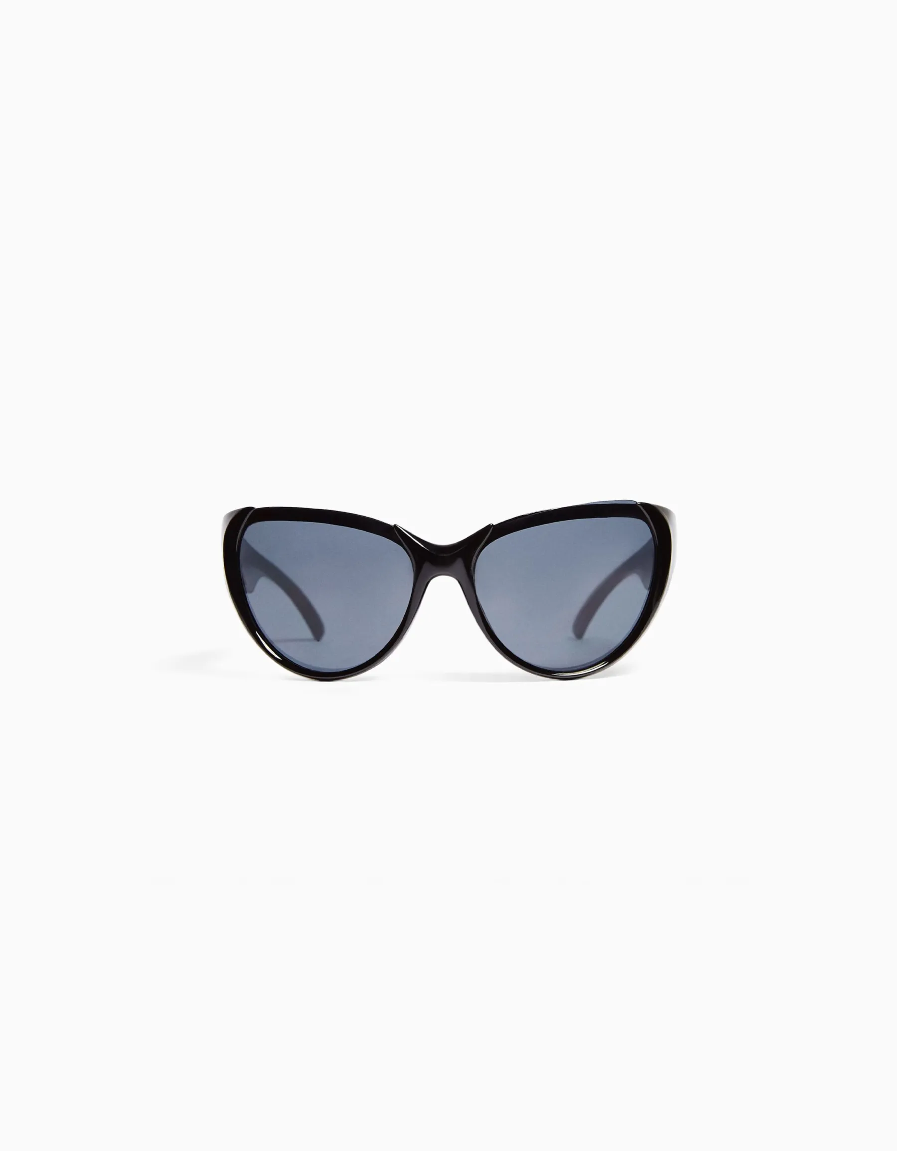 BERSHKA Lunettes monture épaisse Noir Cheap