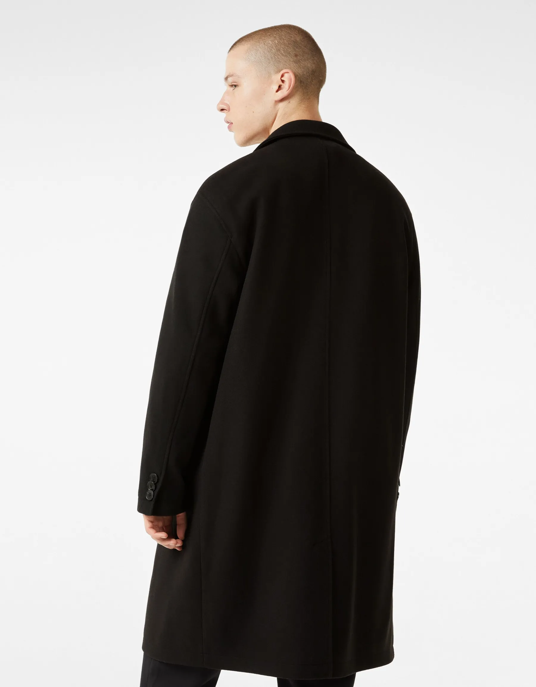 BERSHKA Manteau confort Camel Cheap