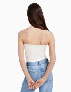BERSHKA Pack 2 tops bandeau Multicouleur New