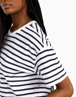 BERSHKA Pack 2 T-shirts oversize manches courtes Multicouleur Shop