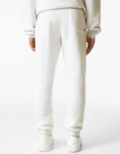 BERSHKA Pantalon jogger molleton Gris Hot
