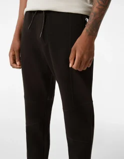 BERSHKA Pantalon jogger molleton découpes Gris Cheap