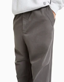 BERSHKA Pantalon parachute coton Camel Hot