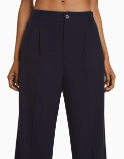 BERSHKA Pantalon tailoring dad fit Camel Cheap