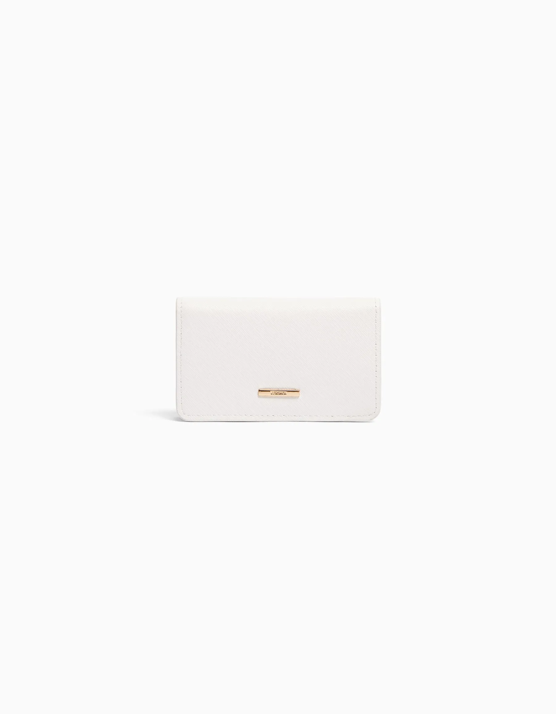 BERSHKA Porte-monnaie basic Noir Outlet