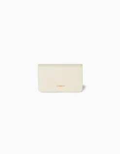BERSHKA Porte-monnaie uni Écru Store