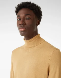 BERSHKA Pull à col roulé Noir New