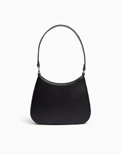 BERSHKA Sac anse Noir Cheap
