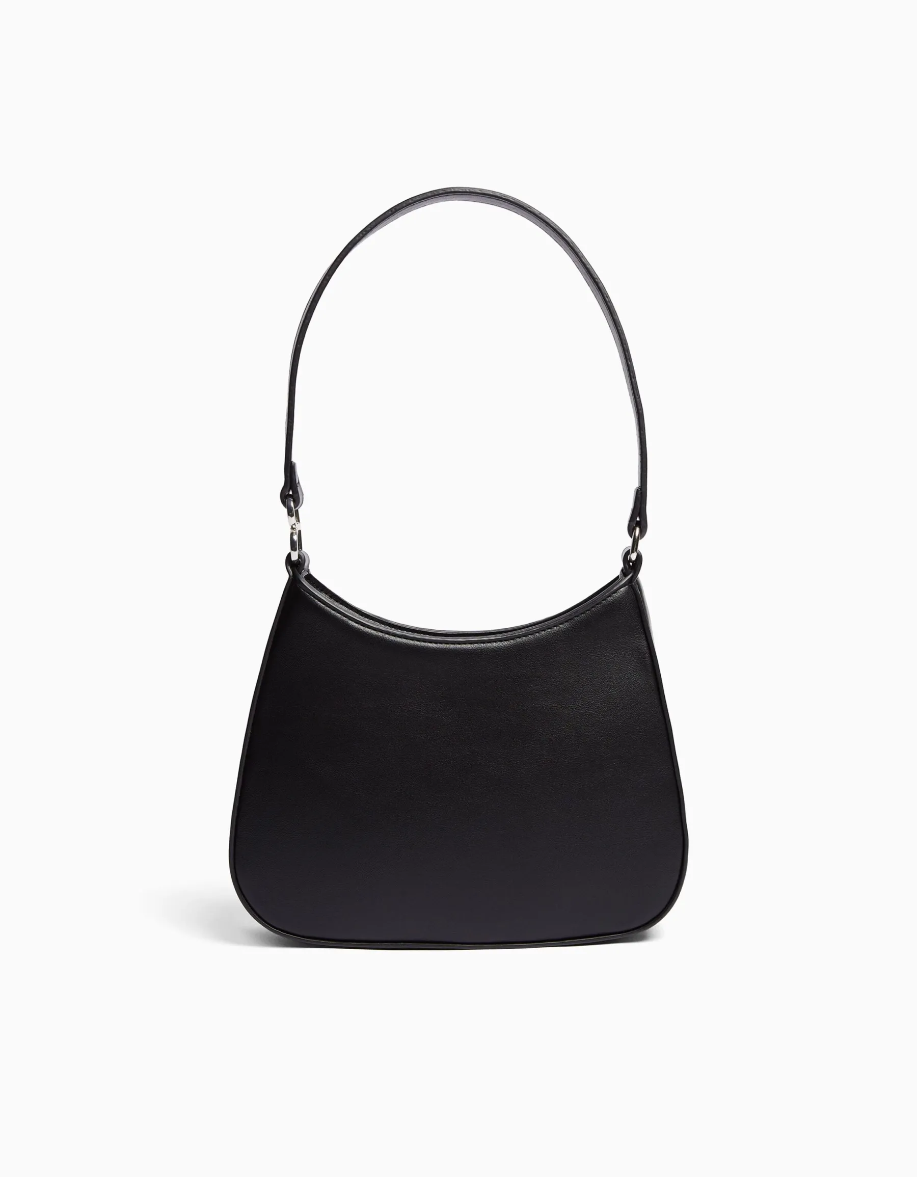 BERSHKA Sac anse Noir Cheap